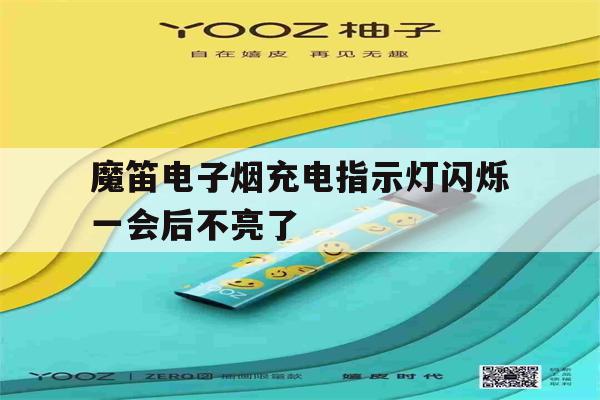 包含魔笛电子烟充电指示灯闪烁一会后不亮了的词条-第1张图片-电子烟烟油论坛
