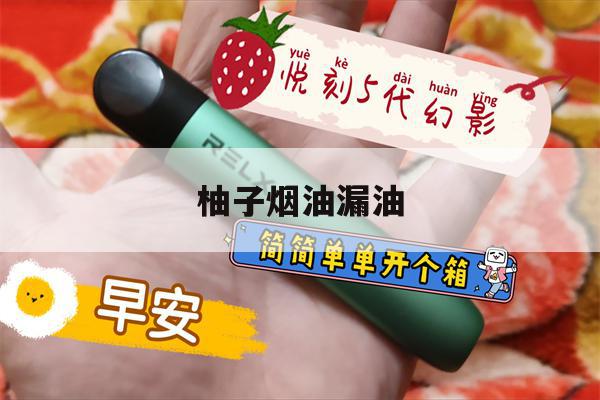 柚子烟油漏油(yooz柚子电子烟烟弹漏油怎么办)-第1张图片-电子烟烟油论坛