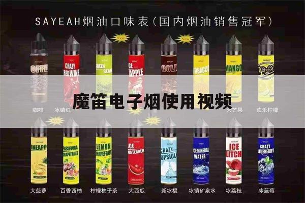 魔笛电子烟使用视频(魔笛电子烟使用视频讲解)-第1张图片-电子烟烟油论坛
