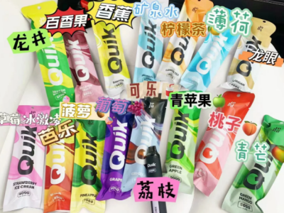 Quik 小黑条一次性电子烟：简约设计与出色体验的完美融合