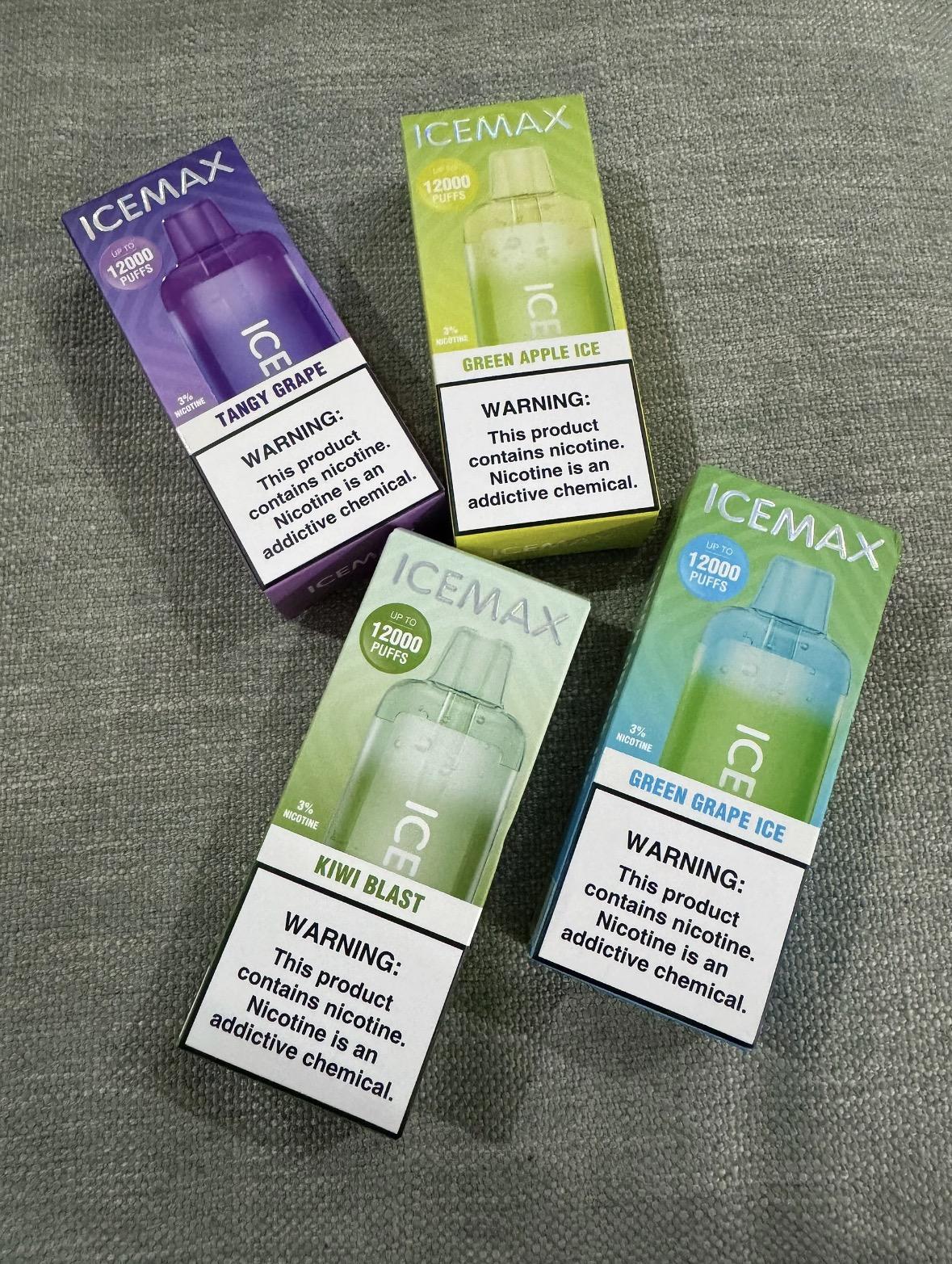 ICE MAX冰爆一次性电子烟深度测评：12种口味的冰霜暴击体验全解析