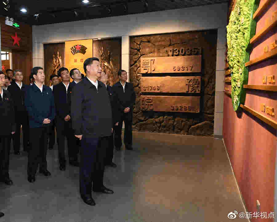 习近平在河南考察调研