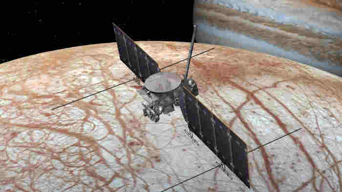 NASA确认向木卫二发送太空探测器