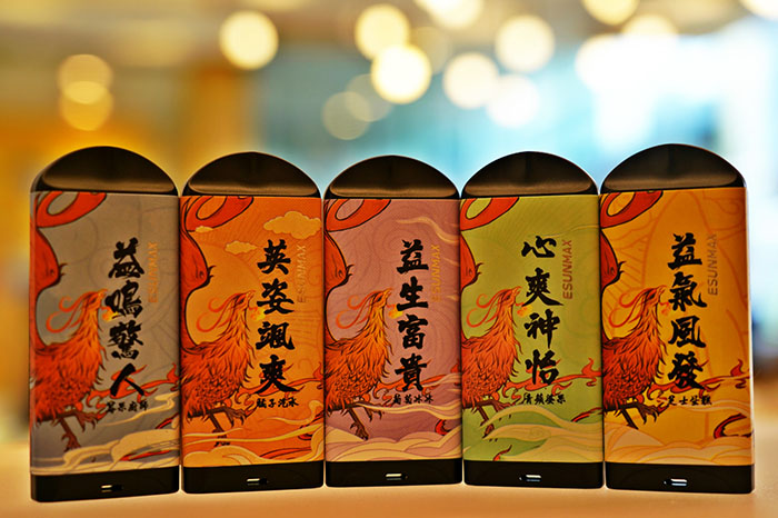 益爽ESUN MATE电子烟评测：龙腾凤鸣，相得益彰
